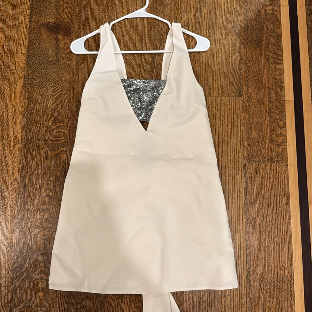 [NWT] Staud Irie Dress | Mini Dress with Bow
